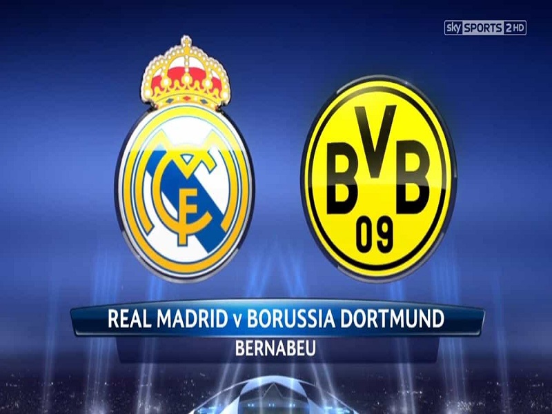 soi kèo trận Real Madrid vs Dortmund