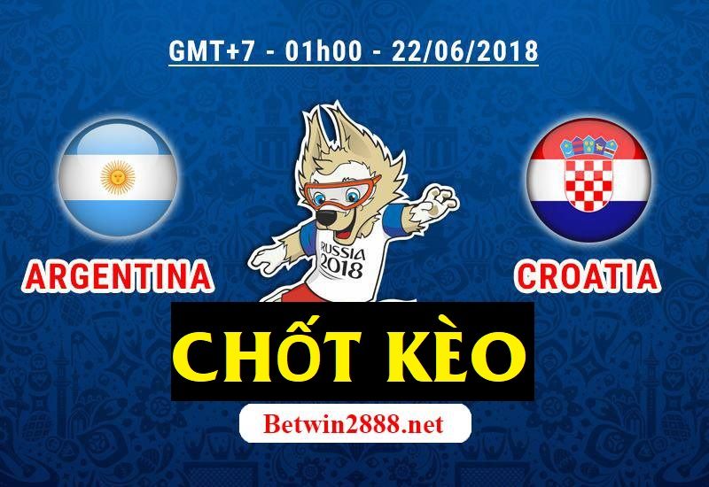 Nhận Định Soi Kèo Argentina vs Croatia - World Cup 2018, 1h00 Ngày 22/6/2018
