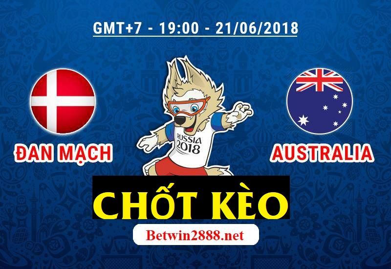 Nhận Định Soi Kèo Đan Mạch vs Australia - World Cup 2018, 19h Ngày 21/6/2018