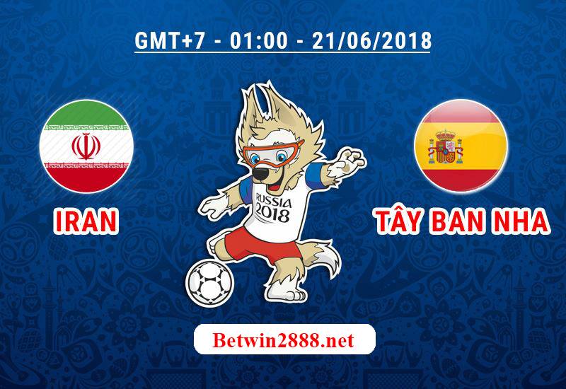 Soi Kèo Iran vs Tây Ban Nha - World Cup 2018, 1h Ngày 21/6/2018