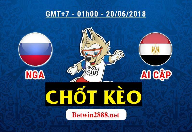 Soi Kèo World Cup 2018 - Nga vs Ai Cập, 1h00 Ngày 20/6/2018